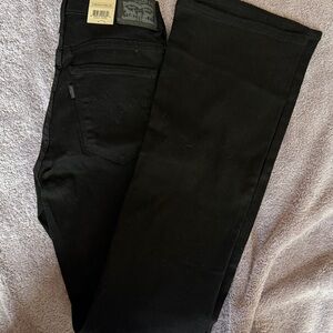 Levi's Women's Black Flare Jeans